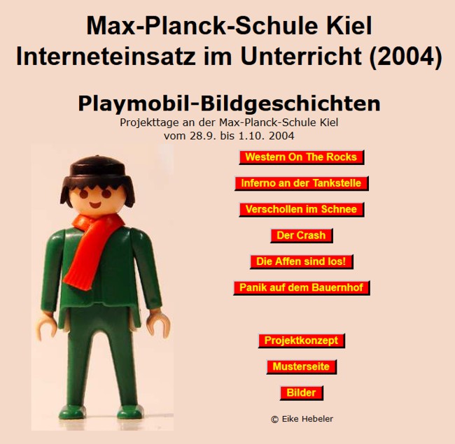 Max-Planck-Schule Kiel, Projektarbeit, Jg. 6-11